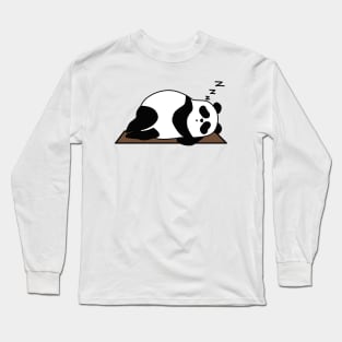 My favorite yoga pose - funny panda Long Sleeve T-Shirt